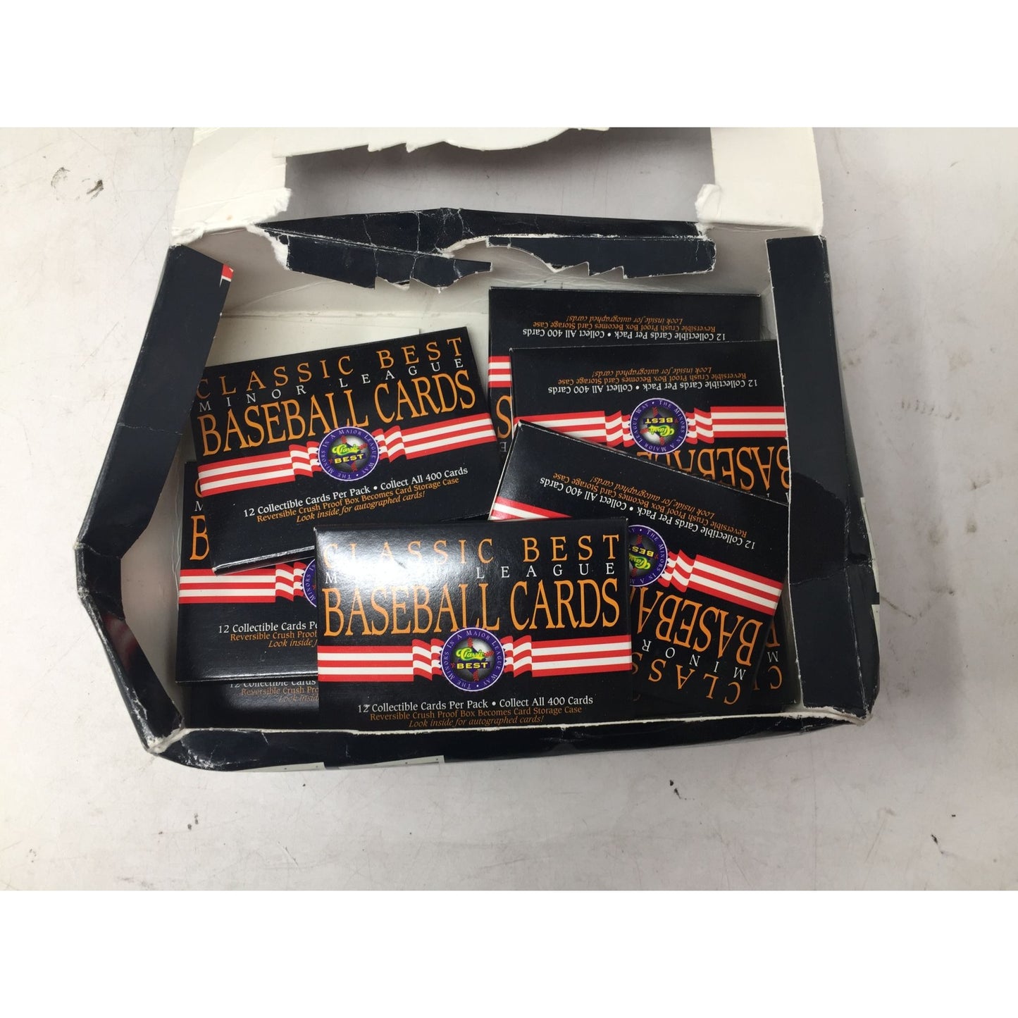 Assortment of Classic Best Minor League Baseball Cards in Original Box