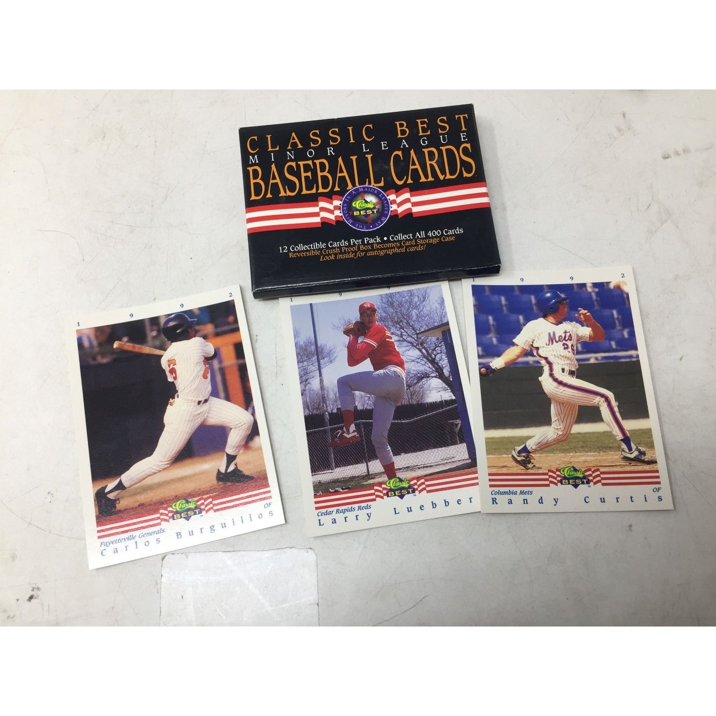 Assortment of Classic Best Minor League Baseball Cards in Original Box