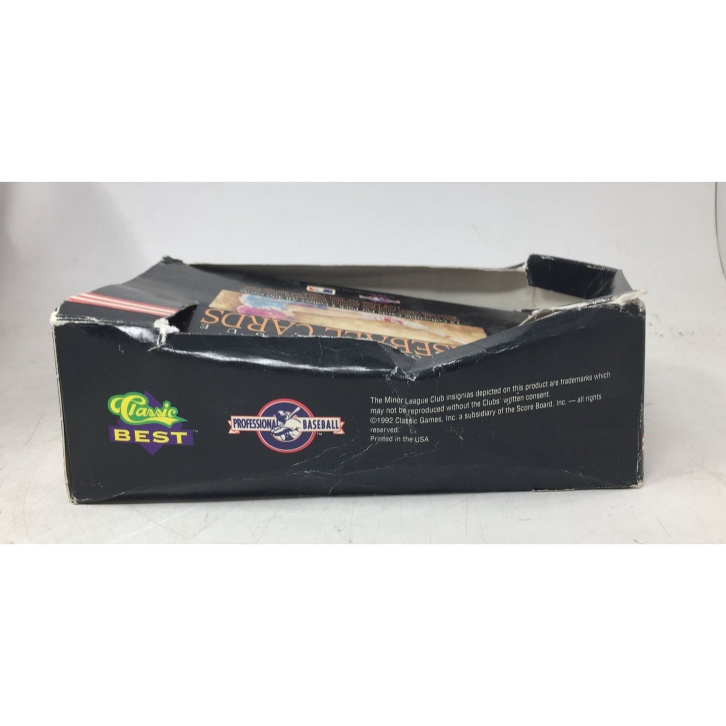 Assortment of Classic Best Minor League Baseball Cards in Original Box