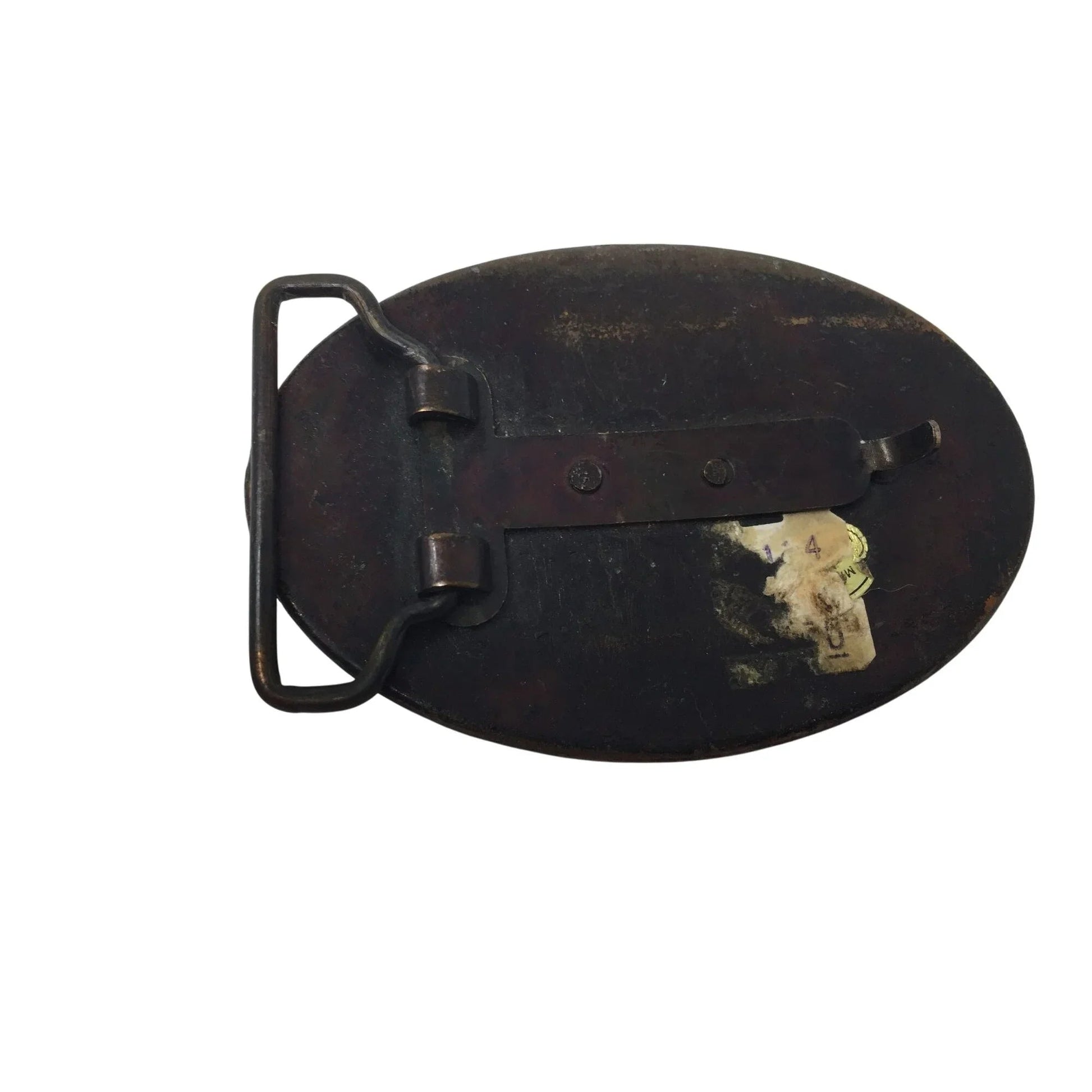 Keep On Truckin' Vintage Metal Belt Buckle - A+ Stuff