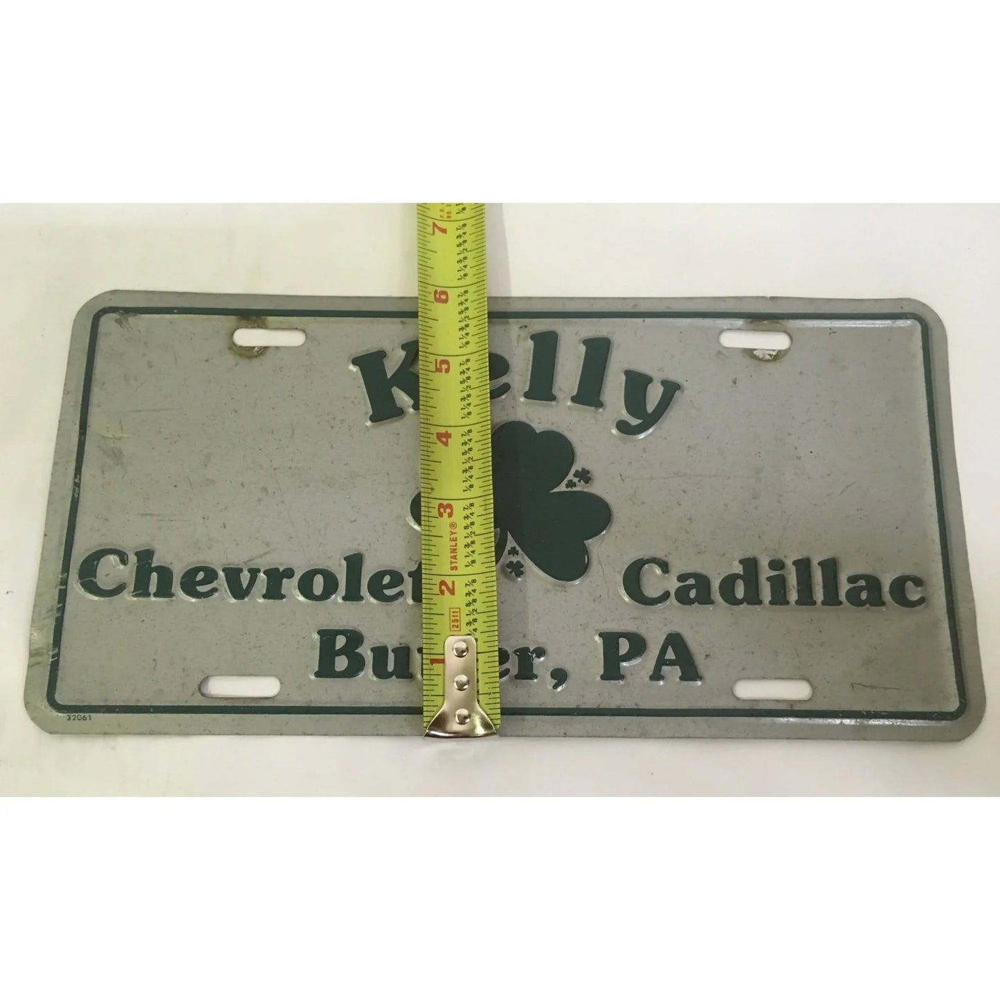 Kelly Chevrolet Cadillac Butler, PA Silver License Plate - A+ Stuff - Auto Part - A+ Stuff