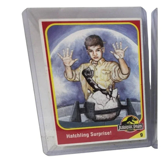 Kenner ''Hatchling Surprise!'' Jurassic Park 9 Collectible Trading Card - Kenner - Collectible Trading Cards - A+ Stuff