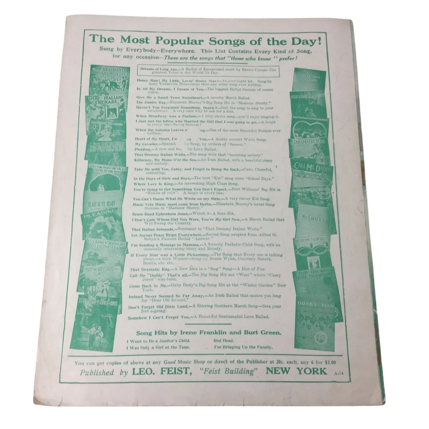 Killarney My Home O' Er the Sea by Frederic Knight Logan - A+ Stuff - SHEET MUSIC - A+ Stuff