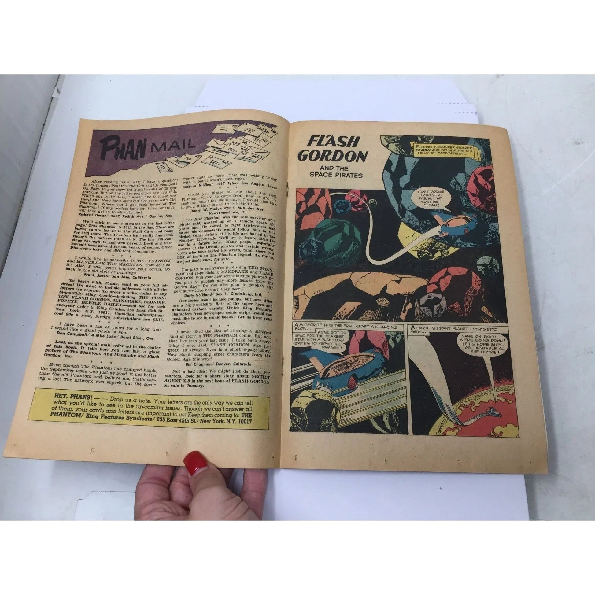 King Comics - ''The Phantom'' (Jan. No 20 ICD) - A+ Stuff - comic books - A+ Stuff