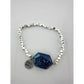 Kinsley Armelle Andrea Collection Silver Ondine Blue Quartz Bracelet - Kinsley Armelle - Bracelet - A+ Stuff