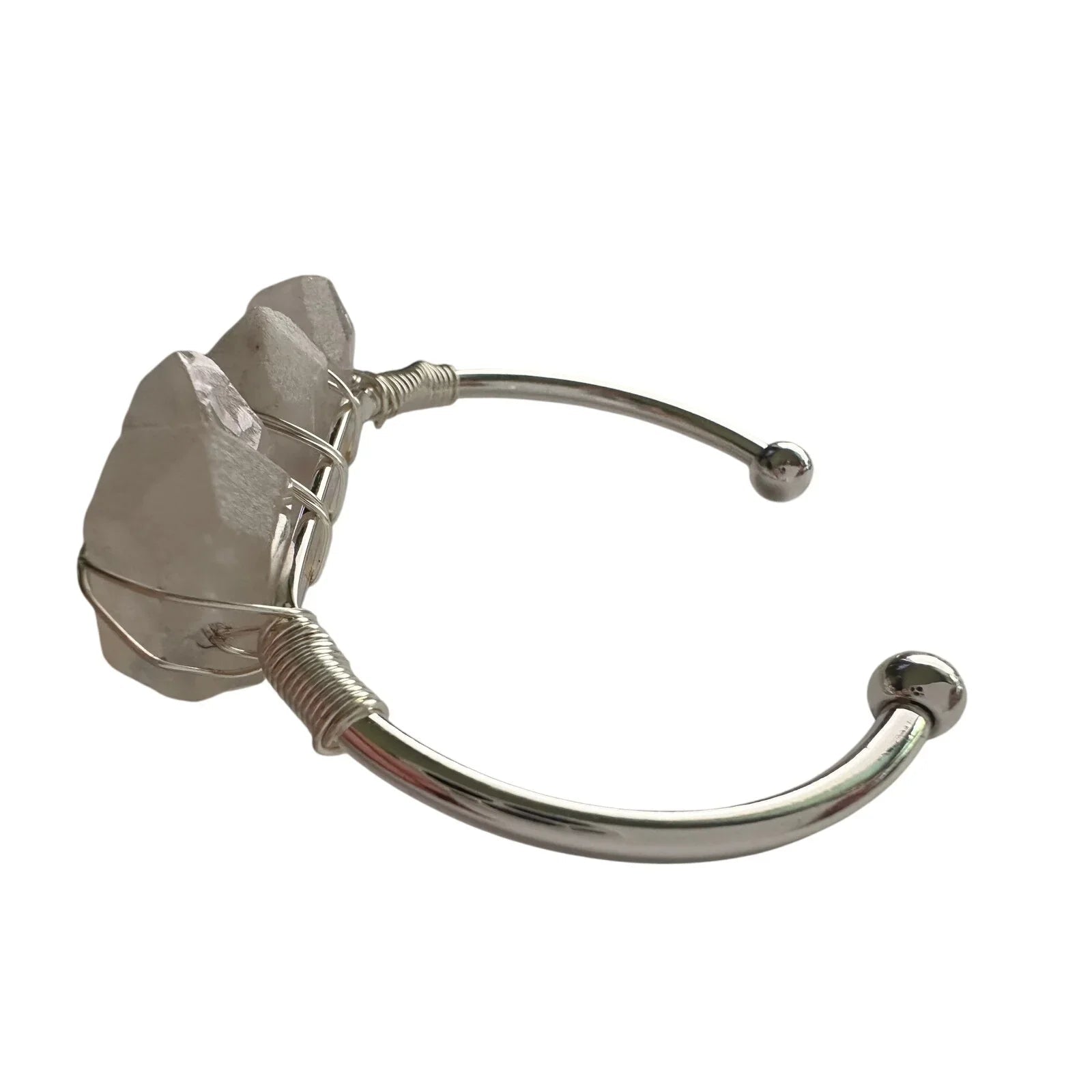 Kinsley Armelle Devi Collection Silver Quartz Bracelet - Kinsley Armelle - Bracelet - A+ Stuff