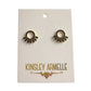 Kinsley Armelle Finley Collection Raven Earrings Black Zircon Gemstones - Kinsley Armelle - Earrings - A+ Stuff