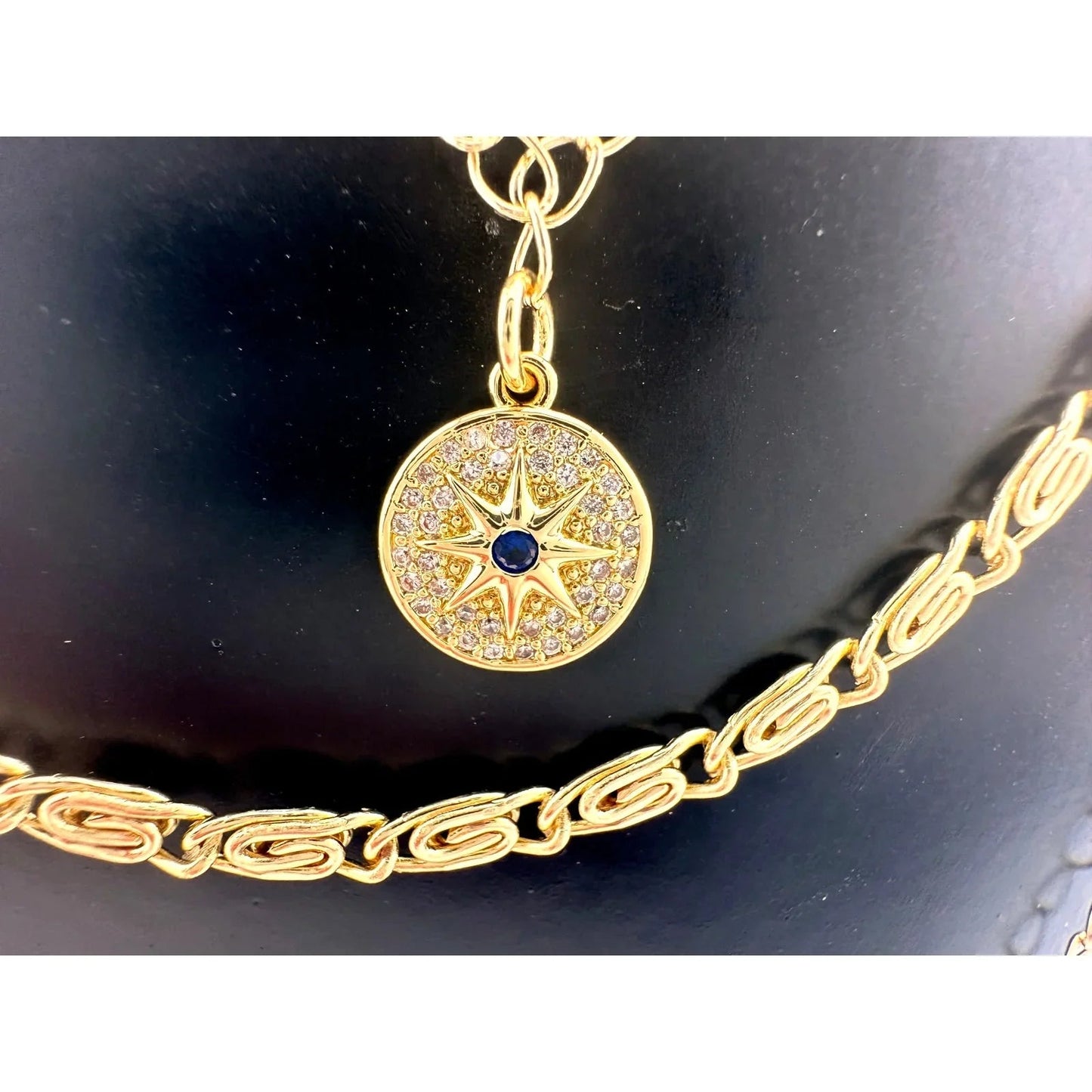 Kinsley Armelle Goddess Collection Zara Layered Necklace - 18K Ion Gold Plate - Kinsley Armelle - Necklace - A+ Stuff