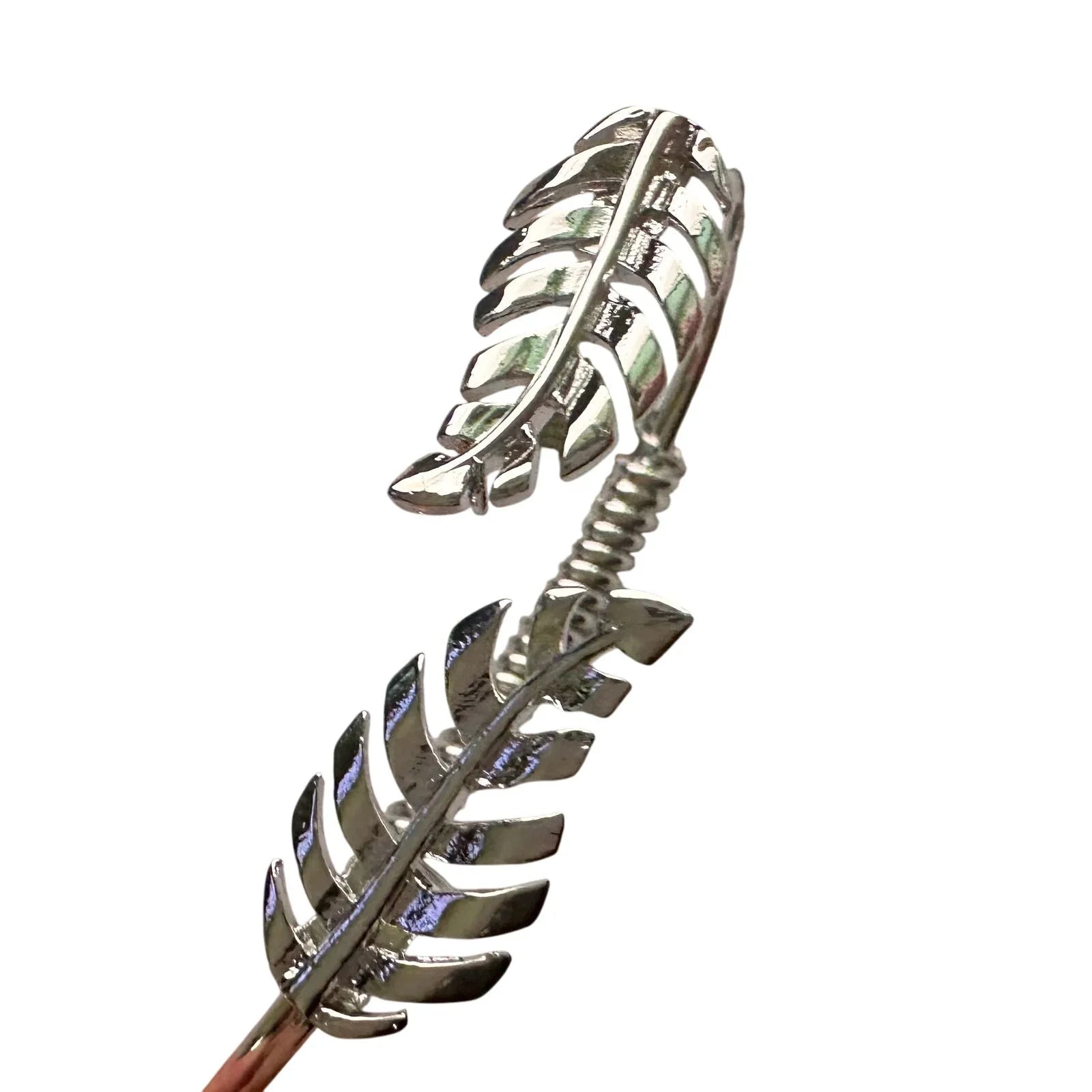 Kinsley Armelle Laurel Leaf Bracelet - Silver Ion Plated - Kinsley Armelle - Bracelet - A+ Stuff