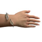 Kinsley Armelle Laurel Leaf Bracelet - Silver Ion Plated - Kinsley Armelle - Bracelet - A+ Stuff