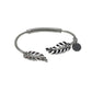 Kinsley Armelle Laurel Leaf Bracelet - Silver Ion Plated - Kinsley Armelle - Bracelet - A+ Stuff