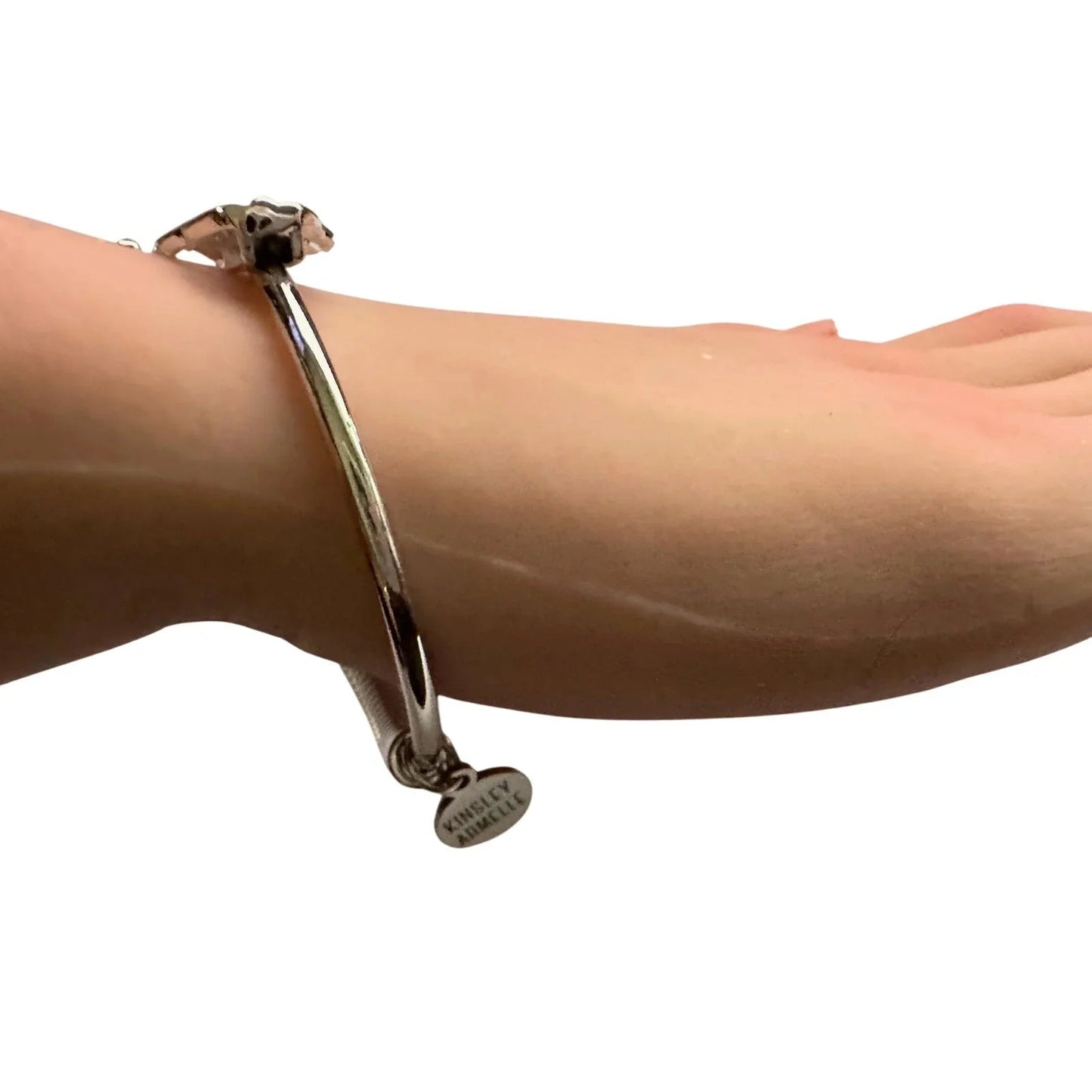 Kinsley Armelle Laurel Leaf Bracelet - Silver Ion Plated - Kinsley Armelle - Bracelet - A+ Stuff