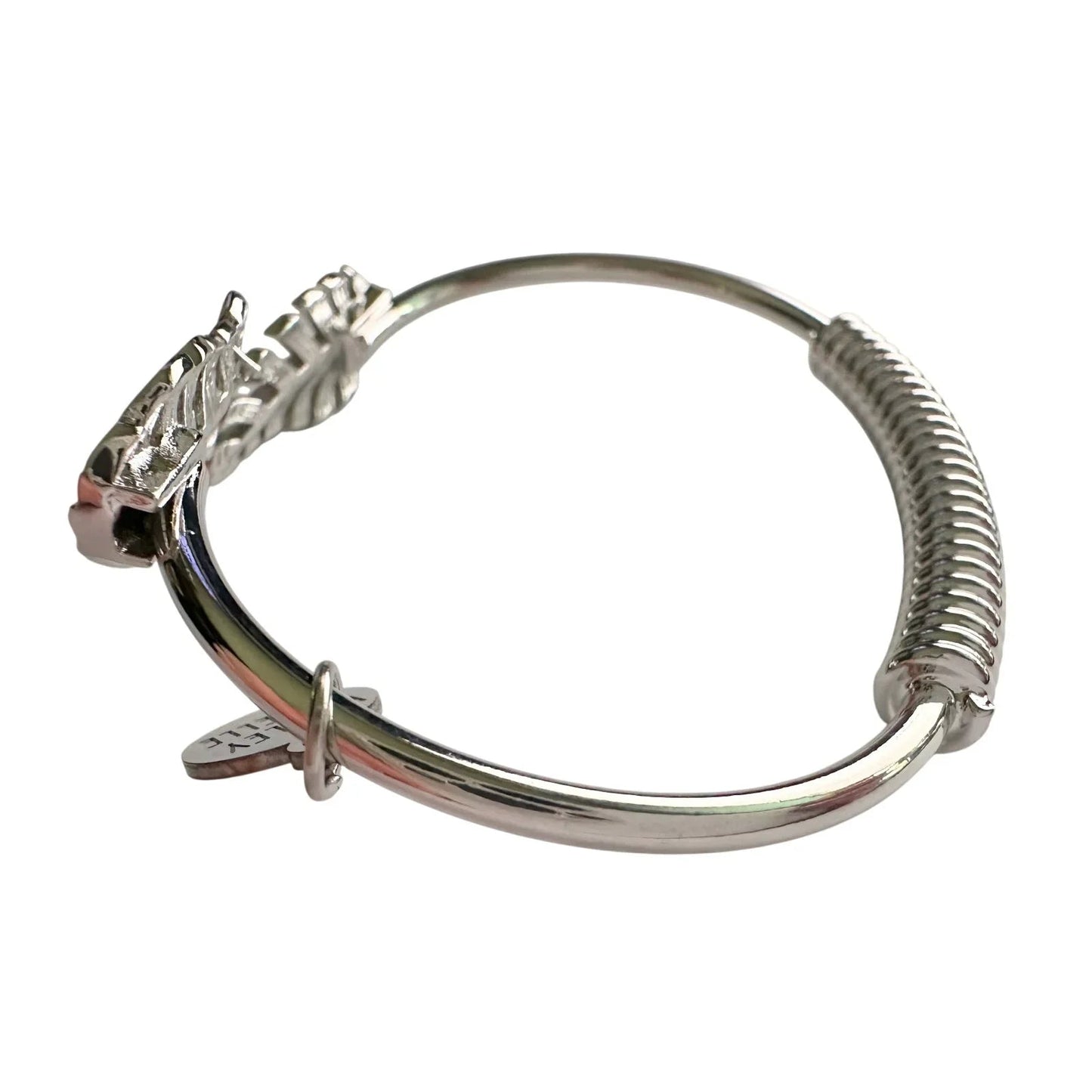 Kinsley Armelle Laurel Leaf Bracelet - Silver Ion Plated - Kinsley Armelle - Bracelet - A+ Stuff