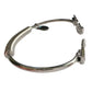Kinsley Armelle Laurel Leaf Bracelet - Silver Ion Plated - Kinsley Armelle - Bracelet - A+ Stuff