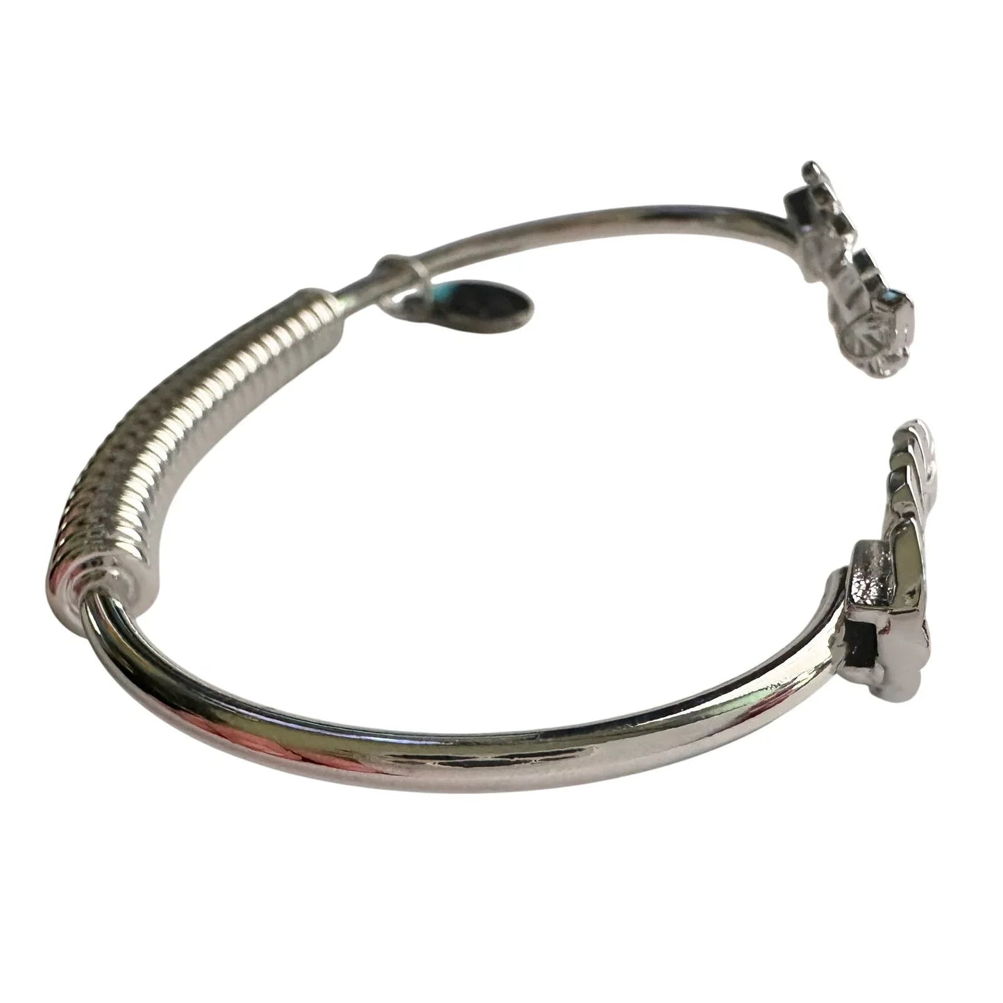 Kinsley Armelle Laurel Leaf Bracelet - Silver Ion Plated - Kinsley Armelle - Bracelet - A+ Stuff