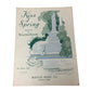 ''Kiss of Spring'' (Waltz) by Walter Rolfe Vintage Sheet Music Book - A+ Stuff - SHEET MUSIC - A+ Stuff