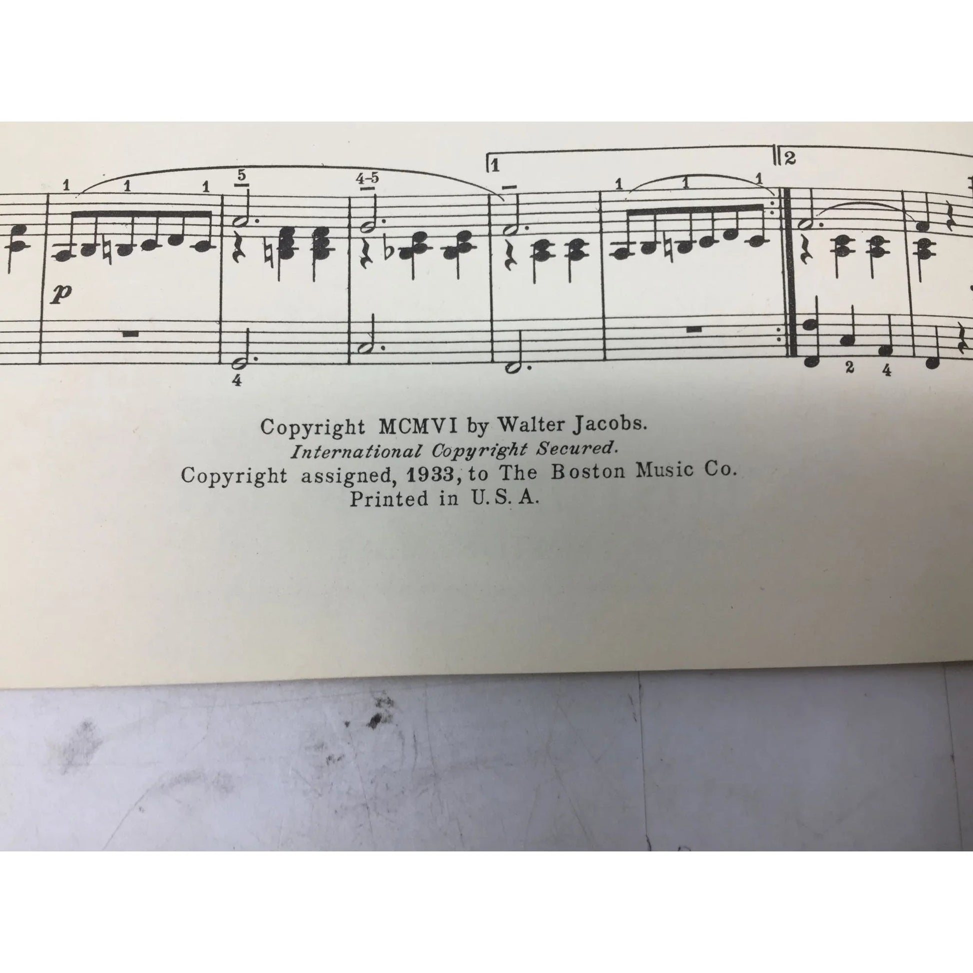 ''Kiss of Spring'' (Waltz) by Walter Rolfe Vintage Sheet Music Book - A+ Stuff - SHEET MUSIC - A+ Stuff