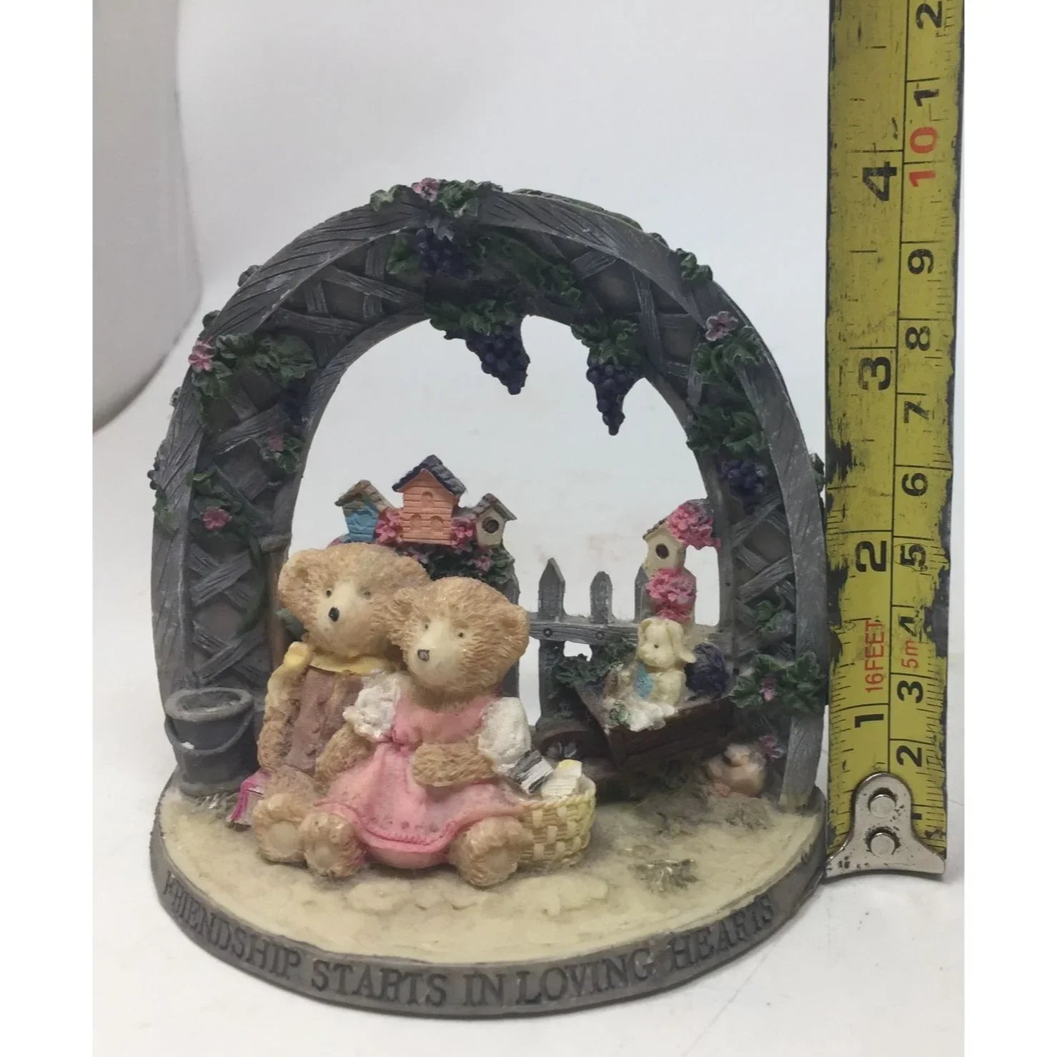 K's Collection ''Friendship Starts in Loving Hearts'' Statue/Figurine - k's collection - Figurines - A+ Stuff