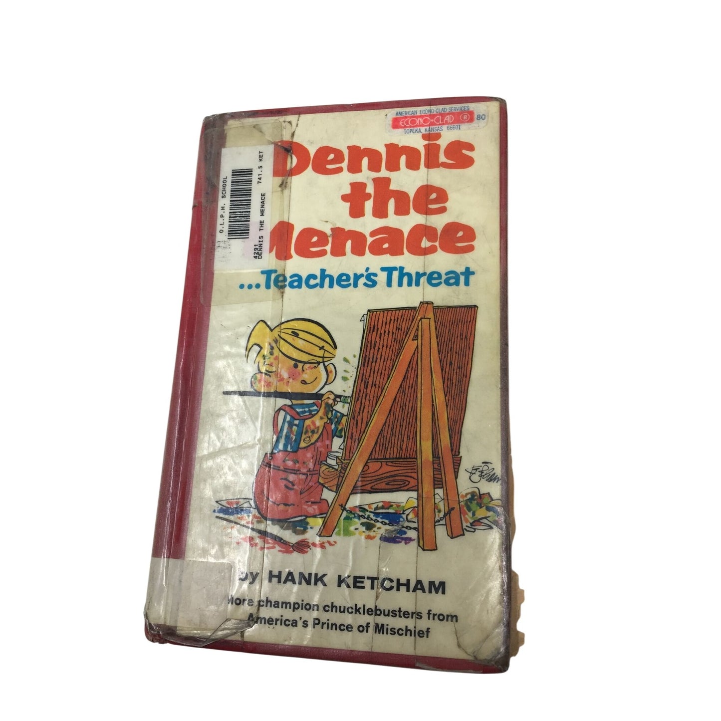 Vintage Dennis The Menace Hardcover Books (2)