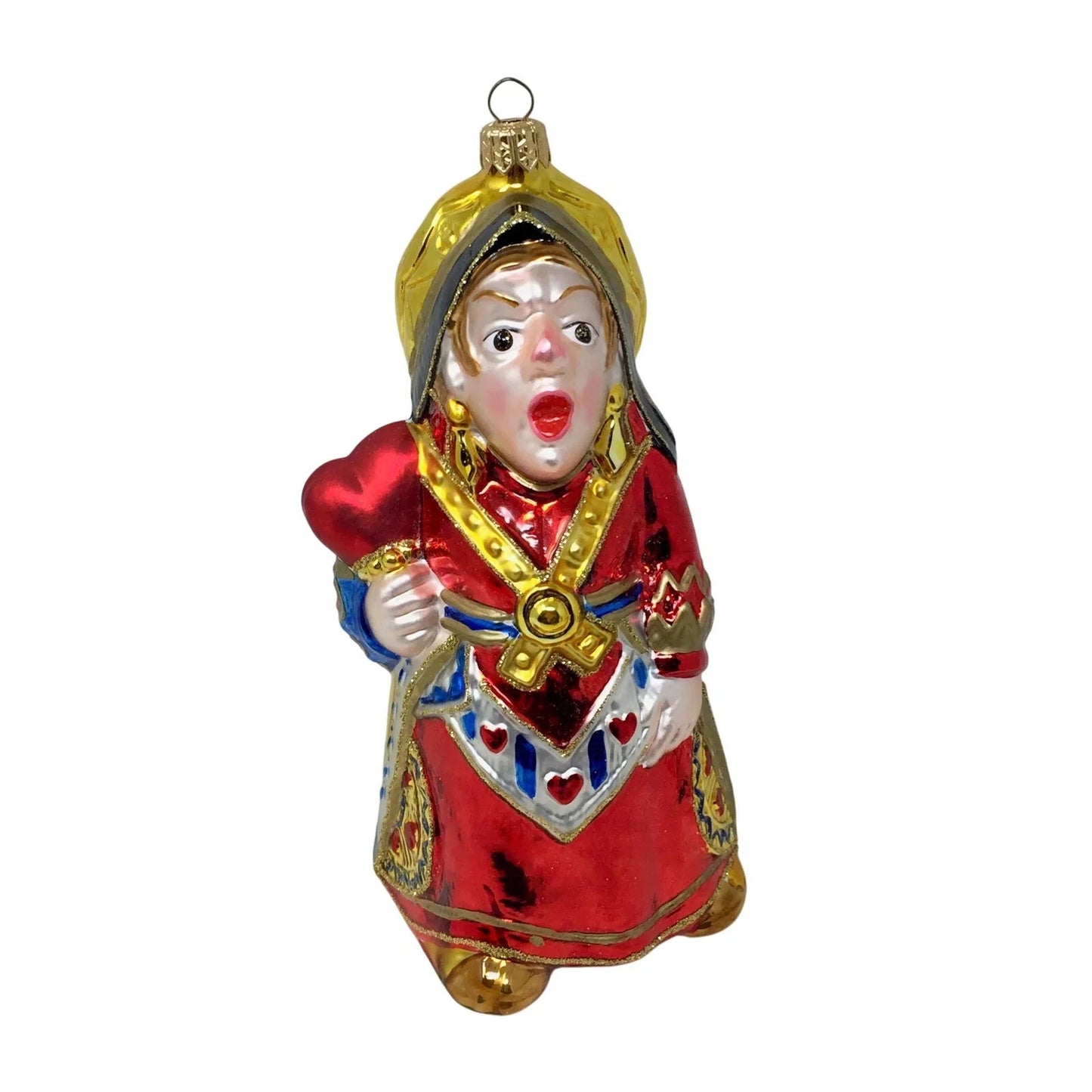 Kurt Adler Polonaise Collection "Alice in Wonderland" ornaments in Crate - Damaged Alice - Kurt Adler - Christmas Ornament Set - A+ Stuff