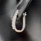 1/5 Carat Diamond Hoop Earrings