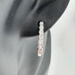 1/5 Carat Diamond Hoop Earrings