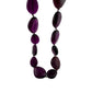 Women's Chunky Purple Necklace with Clasp