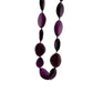 Women's Chunky Purple Necklace with Clasp