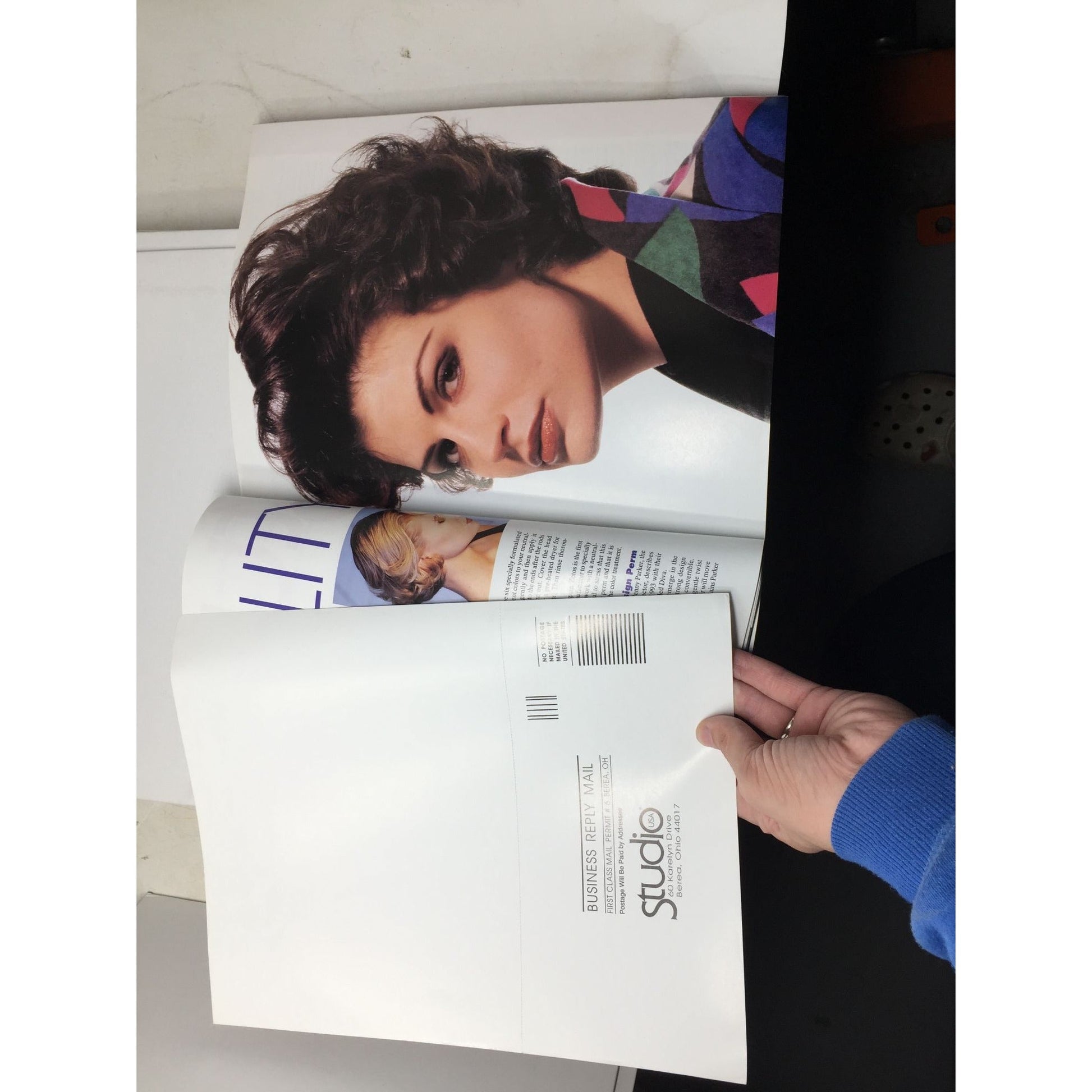 Vintage Studio USA Hair Fashion Magazine Issue A+ Stuff  A+ Stuff vintage Magazine
