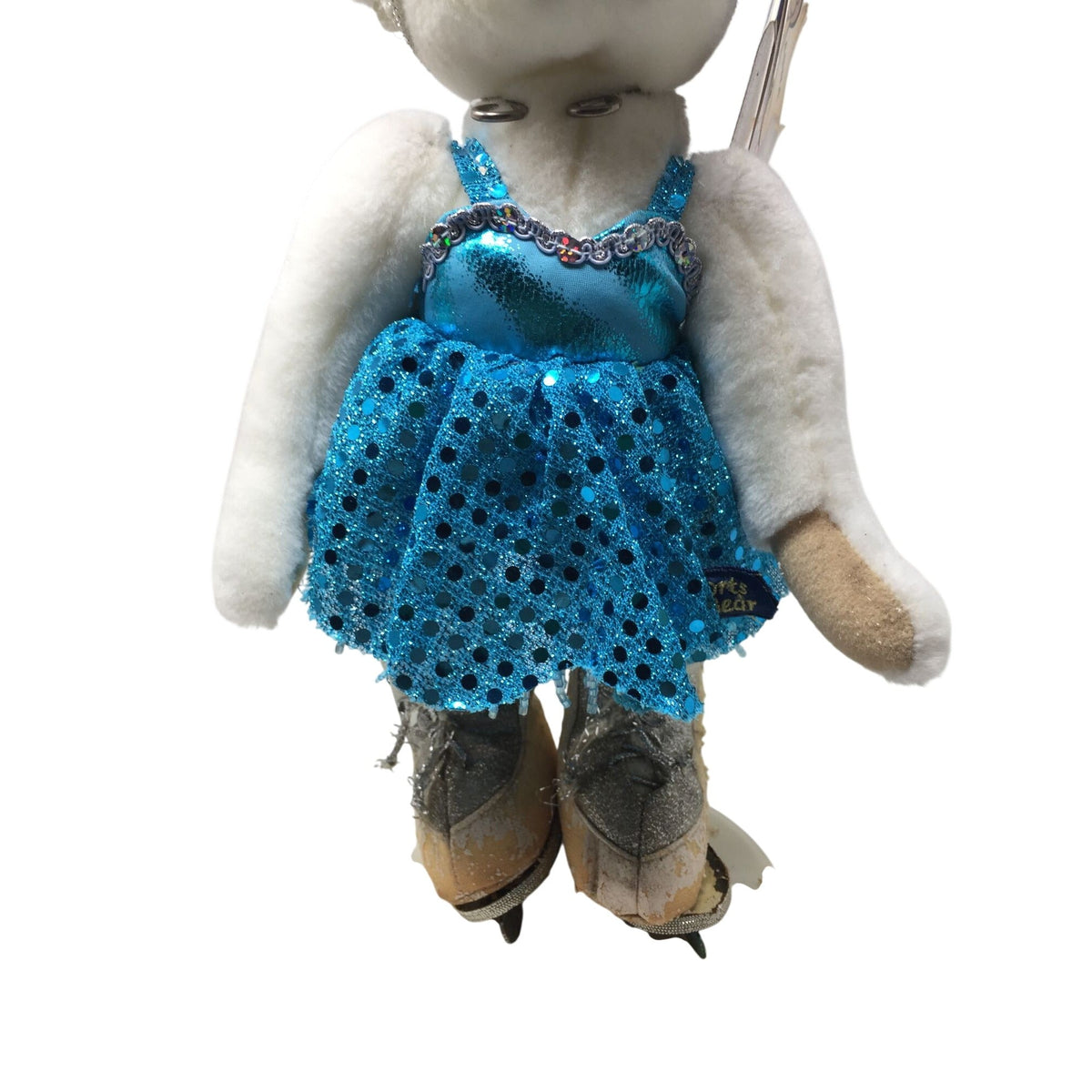 Sasha Figure Skater from the Brass Button Bears Sports Bears Collection Brass Button Bears  A+ Stuff Plush Toys / Stuffed Animals