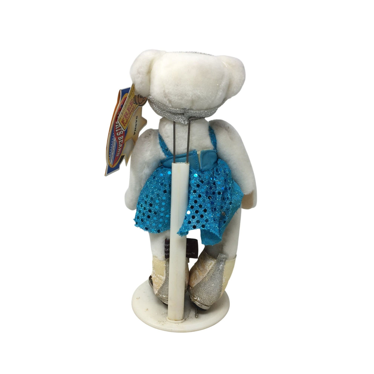 Sasha Figure Skater from the Brass Button Bears Sports Bears Collection Brass Button Bears  A+ Stuff Plush Toys / Stuffed Animals