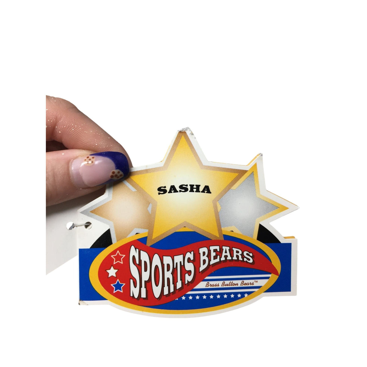 Sasha Figure Skater from the Brass Button Bears Sports Bears Collection Brass Button Bears  A+ Stuff Plush Toys / Stuffed Animals