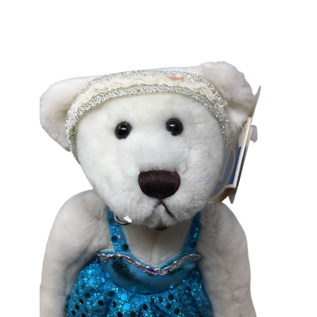 Sasha Figure Skater from the Brass Button Bears Sports Bears Collection Brass Button Bears  A+ Stuff Plush Toys / Stuffed Animals