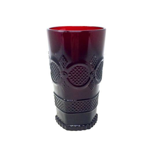 Vintage Avon 1876 Cape Cod Ruby Red 12 oz. Water Tumbler Avon  A+ Stuff Drinking, Dining & More