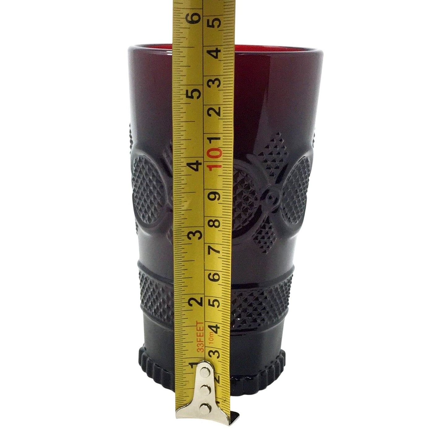 Vintage Avon 1876 Cape Cod Ruby Red 12 oz. Water Tumbler Avon  A+ Stuff Drinking, Dining & More