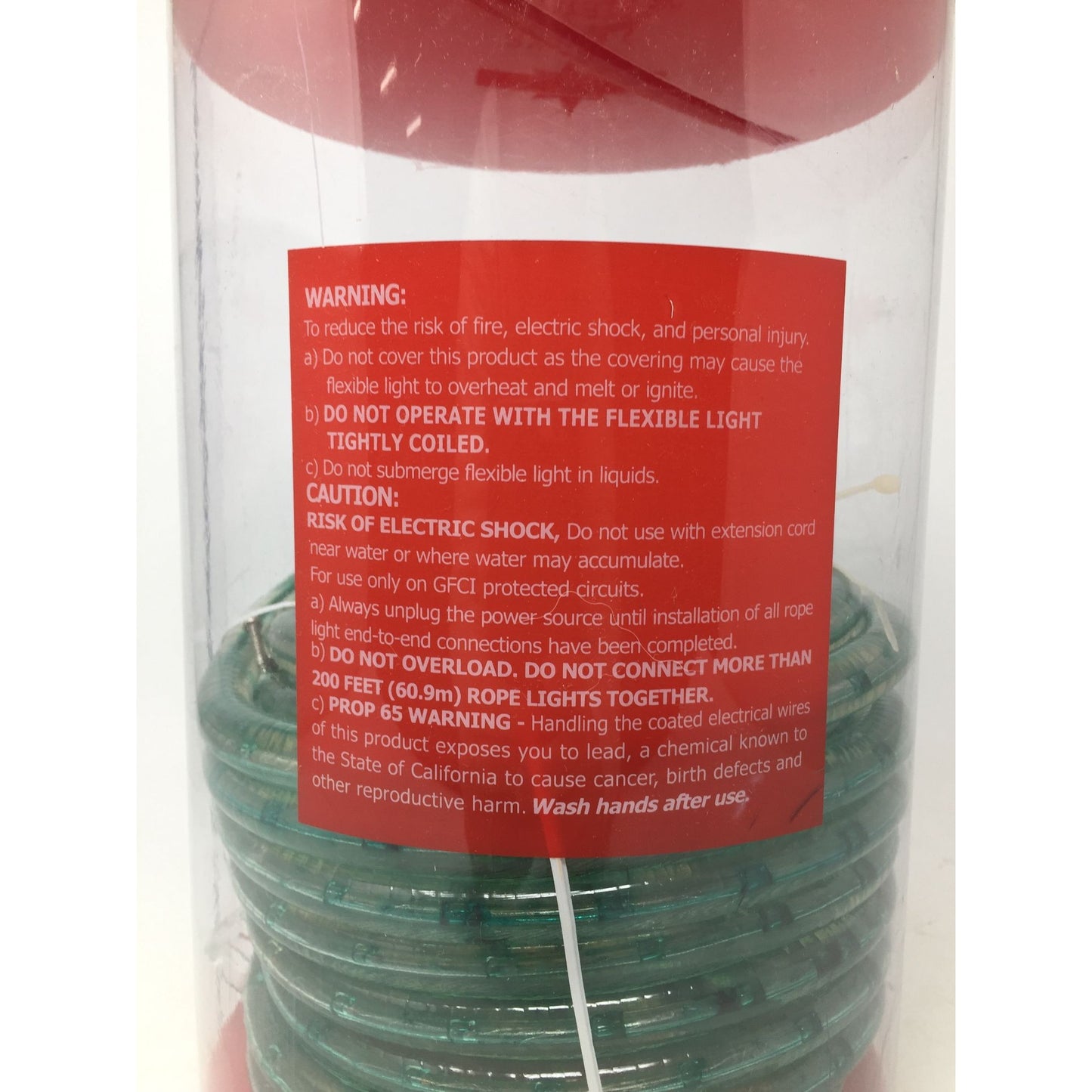 EVERSTAR (working!) Green Rope Lights- Indoor/Outdoor