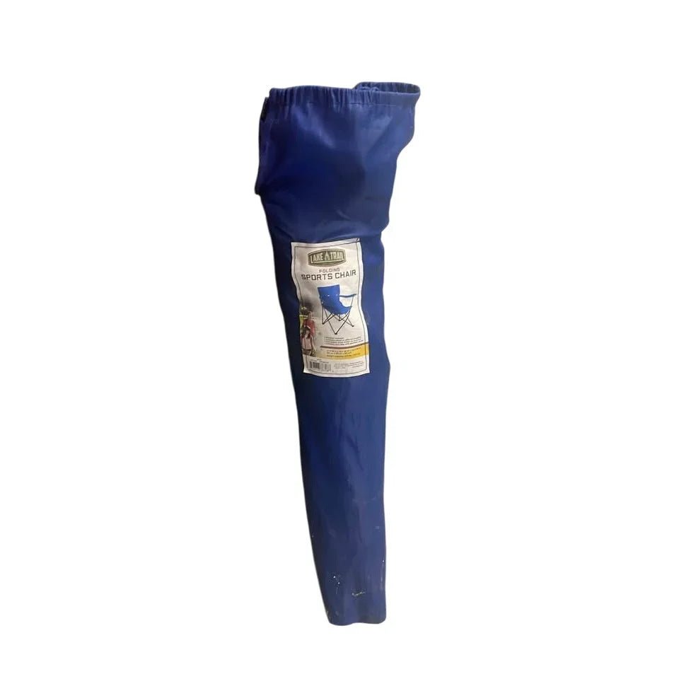Lake & Trail Blue Folding Sports Chair with Carry bag - lake & trail - Sporting Goods - A+ Stuff