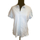 LANDS' END Women's Baby Blue Collared Short Sleeved Shirt Size Small - A+ Stuff - Shirts & Tops - A+ Stuff