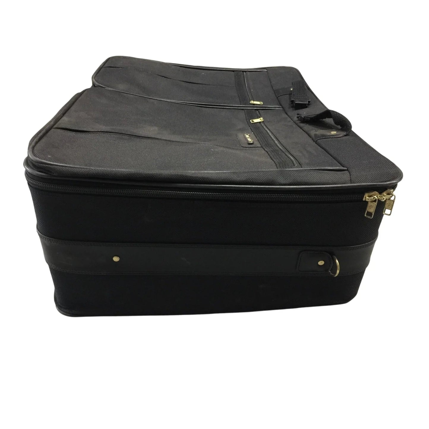 Large Black Samsonite Suitcase with wheels on it - samsonite - Luggage & Bags - A+ Stuff