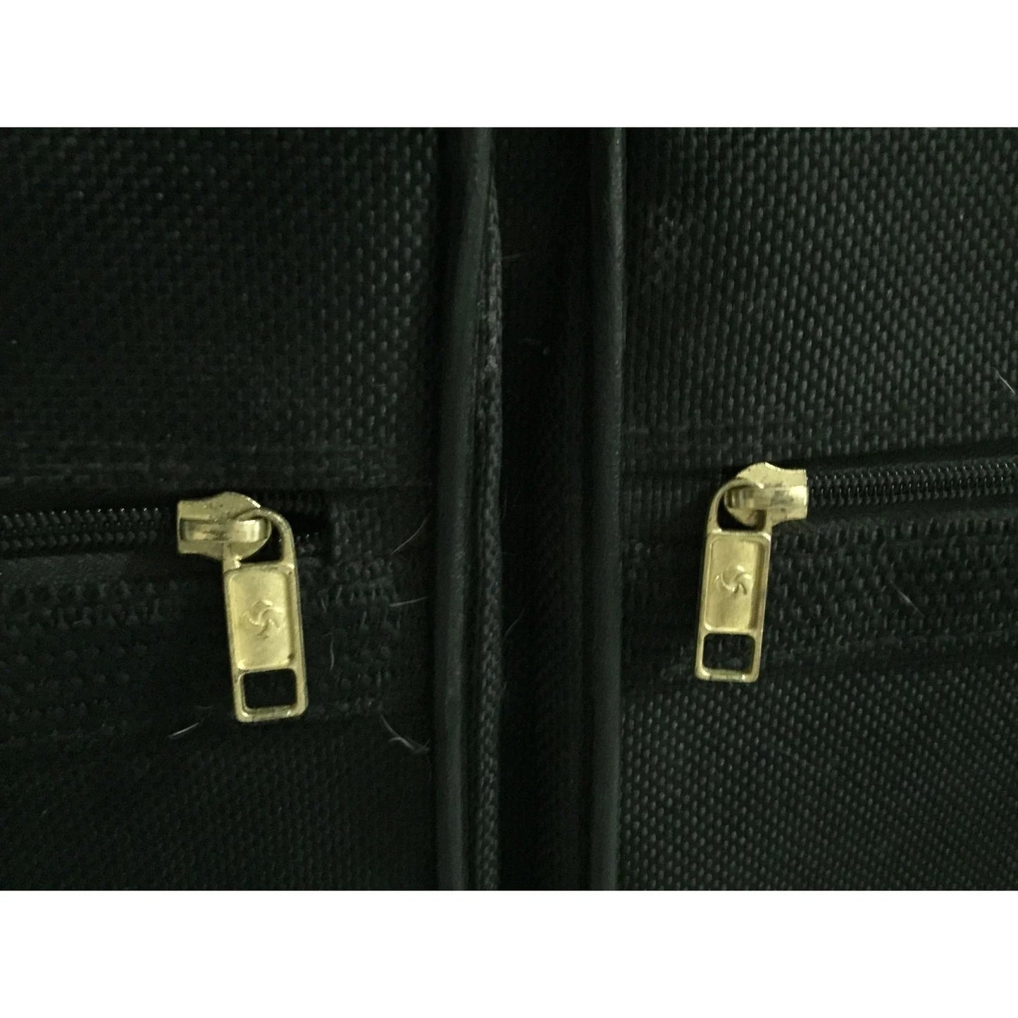 Large Black Samsonite Zippered Suitcase on Wheels - samsonite - Luggage & Bags - A+ Stuff