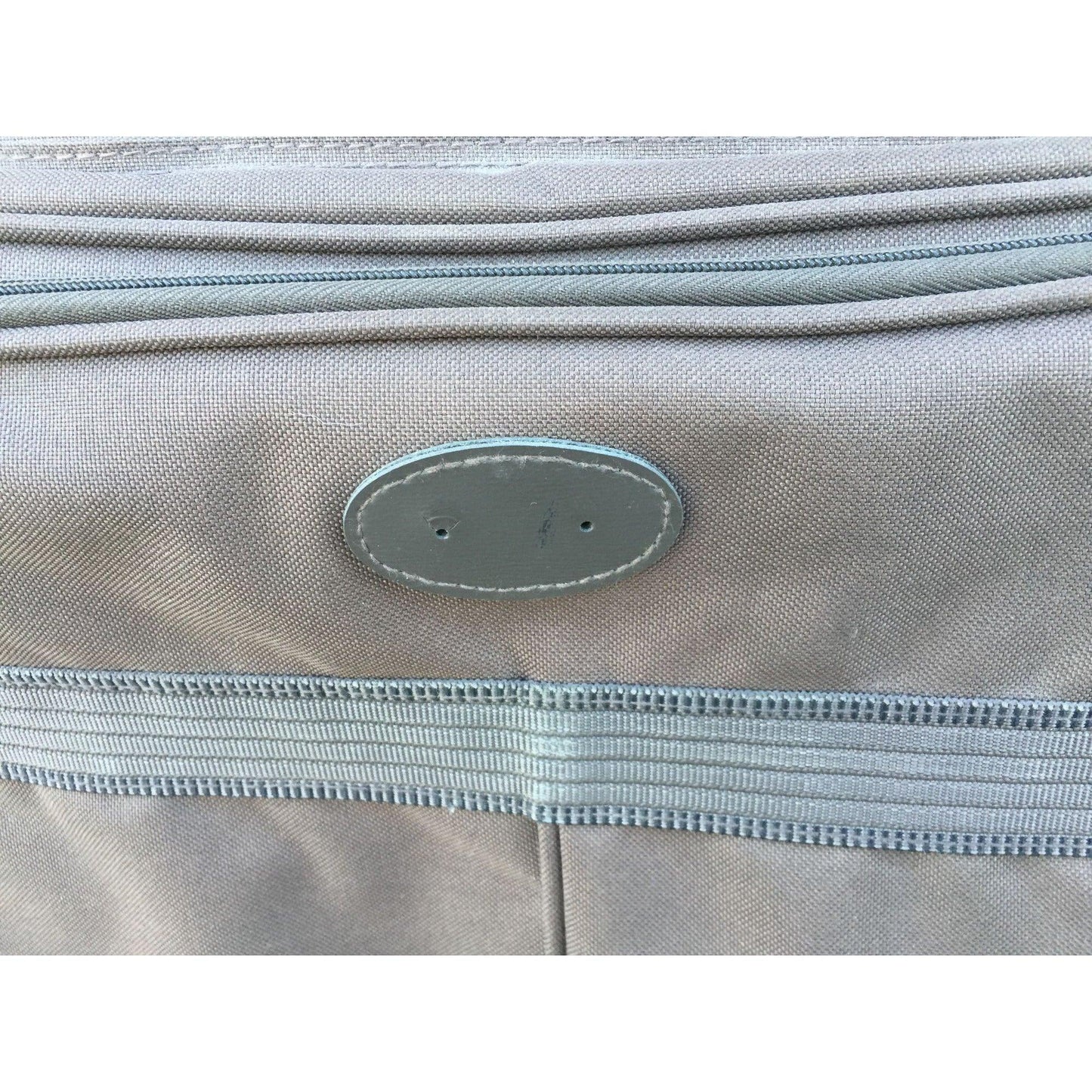 Large Brown Samsonite Zippered Suitcase on Wheels - samsonite - Luggage & Bags - A+ Stuff