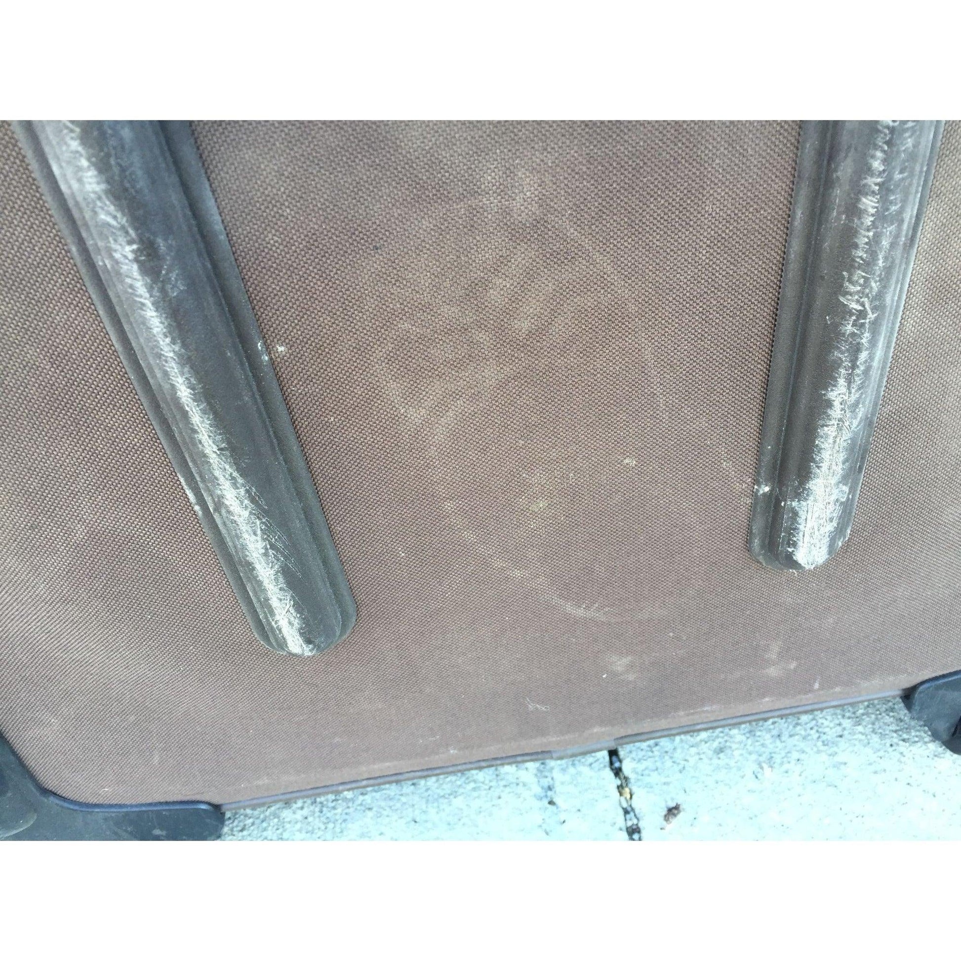 Large Brown Samsonite Zippered Suitcase on Wheels - samsonite - Luggage & Bags - A+ Stuff