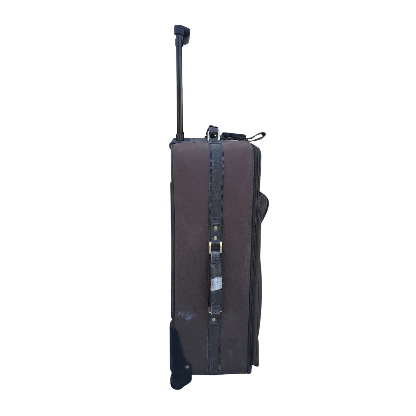 Large Brown Samsonite Zippered Suitcase on Wheels - samsonite - Luggage & Bags - A+ Stuff