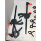 Large Bundle of 20 Black and Orange Woodworking/Glue Clamps - A+ Stuff - CLAMP - A+ Stuff