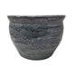 Large Ceramic Flower Pot/Planter with Snake Print Pattern - 7'' tall & 9.5'' wide - A+ Stuff - Vaes or Planter - A+ Stuff