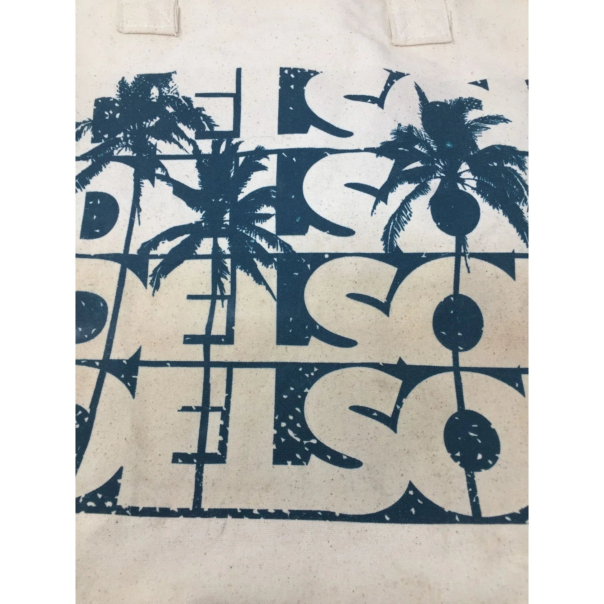 Large White Del Sol Color change Tote Bag with Palm Trees on it - del sol - Bag - A+ Stuff