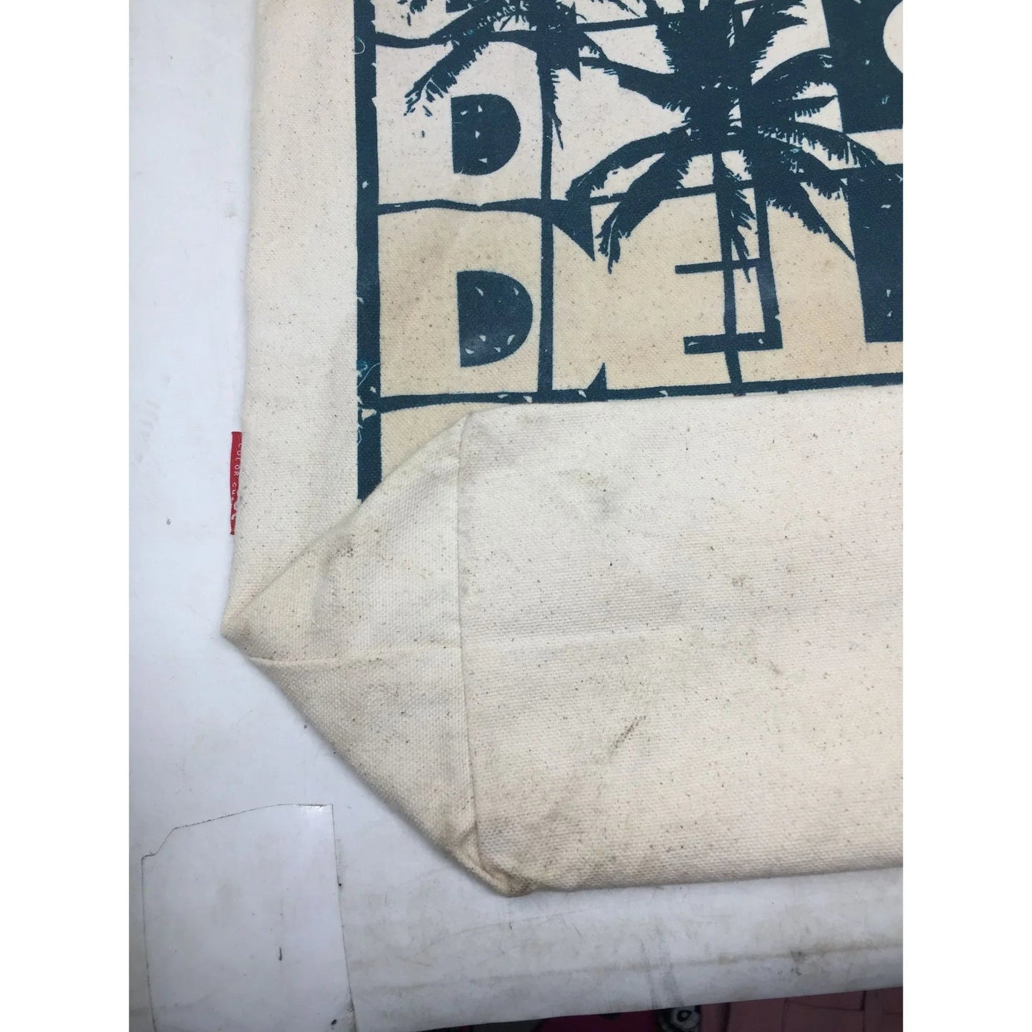 Large White Del Sol Color change Tote Bag with Palm Trees on it - del sol - Bag - A+ Stuff