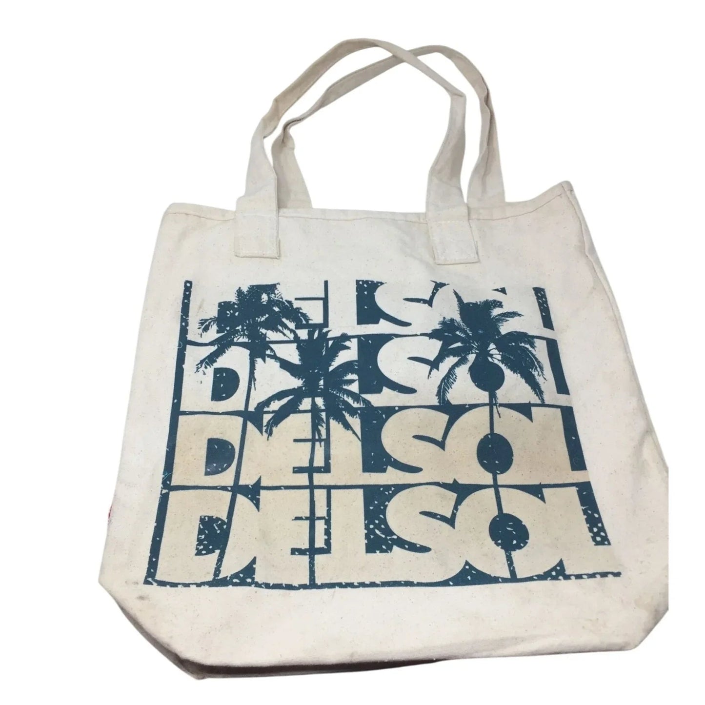 Large White Del Sol Color change Tote Bag with Palm Trees on it - del sol - Bag - A+ Stuff