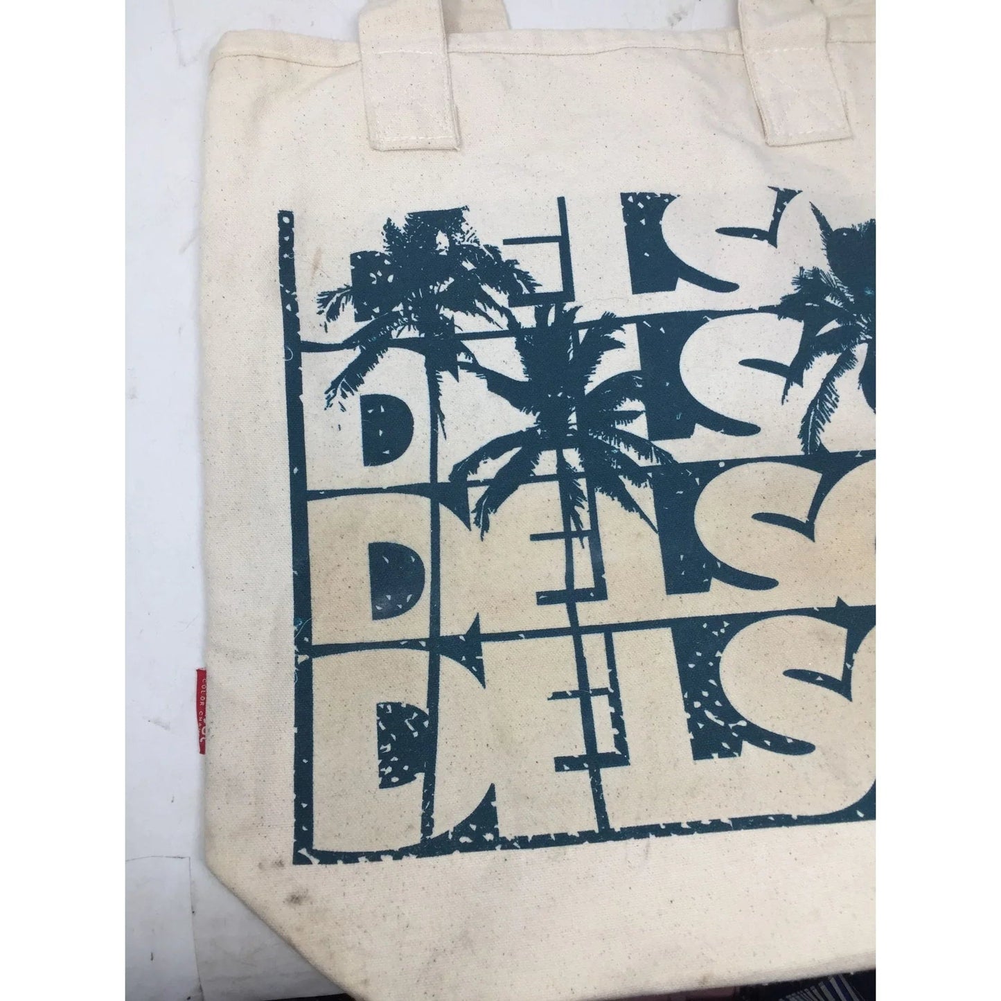 Large White Del Sol Color change Tote Bag with Palm Trees on it - del sol - Bag - A+ Stuff