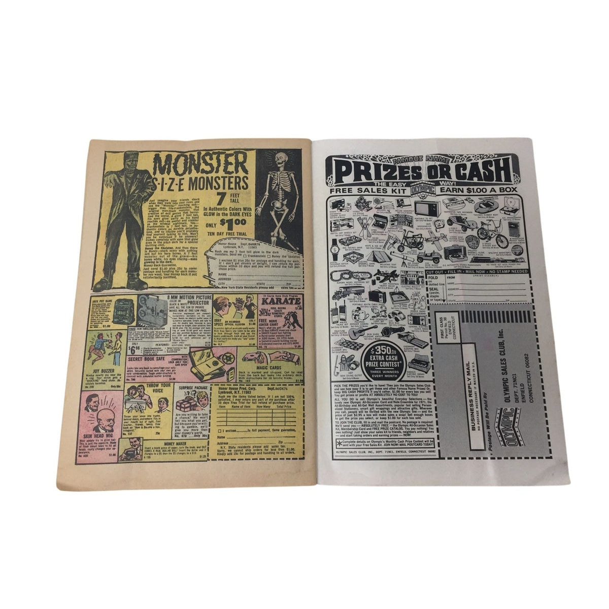 The House of Mystery #191, published by DC Comics DC Comics  A+ Stuff comic books